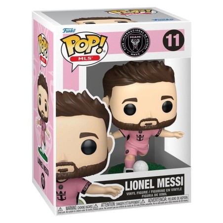 Football - Figurine POP! MLS Inter Miami CF Lionel Messi (Pink) 9 cm