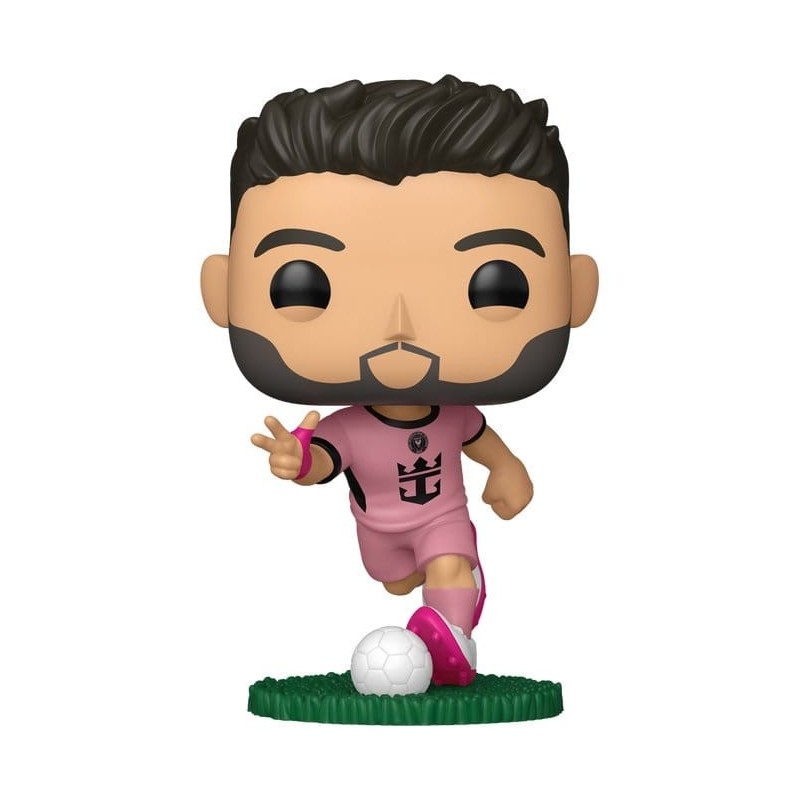 Football - EFL POP! MLS Vinyl Figure Inter Miami CF - Luis Suarez (Pink) 9 cm