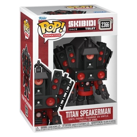 Skibidi Toilet - POP! Rocks Vinyl Figure Titan Speakerman 9 cm