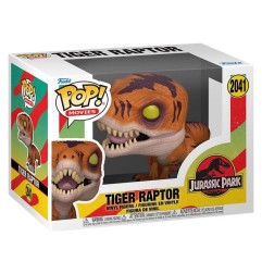 Jurassic Park - POP! Movies Vinyl Figure Tiger Raptor 9 cm