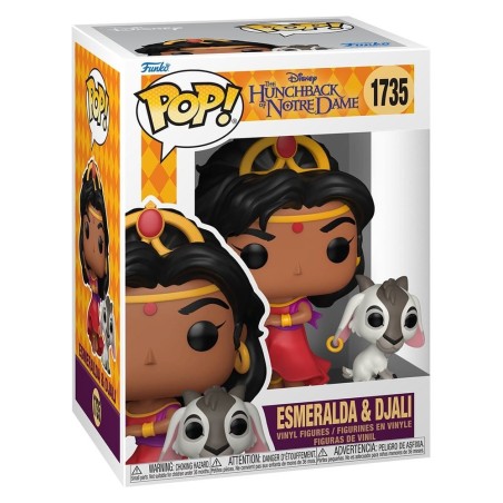 The Hunchback of Notre Dame - POP! Vinyl Figure Esmeralda & Djali 9 cm