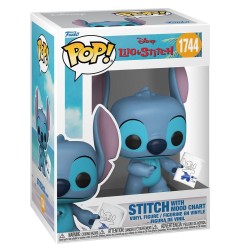 Lilo & Stitch - POP! Vinyl Figure Stitch with Mood Chart 9 cm