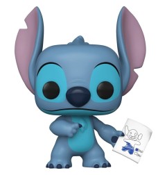 Lilo & Stitch - POP! Vinyl Figure Stitch with Mood Chart 9 cm