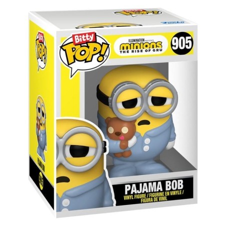 Minions - Figurines Bitty POP! Pajama Bob & Tourist Dave 2 cm