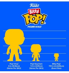 Minions - Figurines Bitty POP! Pajama Bob & Tourist Dave 2 cm