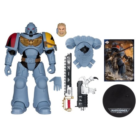 Warhammer 40k - Figurine Grey Hunter (Space Wolves) 18 cm