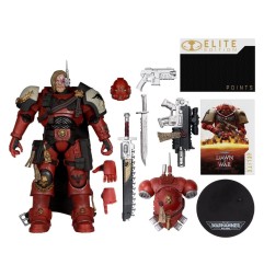 Warhammer 40k Dawn of War McFarlane Elite Edition - Figurine Captain Cyrus (Dawn of War 4) 20 cm