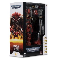 Warhammer 40k Dawn of War McFarlane Elite Edition - Figurine Captain Cyrus (Dawn of War 4) 20 cm