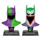 Batman DC Direct - Pack de 2 Mini réplique 1/3 masques de Batman Hush & Knightfall (Jokerized) (Gold Label) 18 cm Batman DC Direct - Pack de 2 Mini réplique 1/3 masques de Batman Hush & Knightfall (Jokerized) (Gold Label) 18 cm