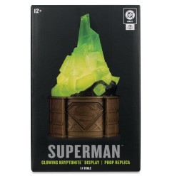 Superman DC Direct - Réplique 1/1 Kryptonite Display (Gold Label) 18 cm