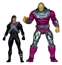 DC Comics - DC Multiverse Megafig Action Figure 2-Pack Mongul vs Superman (Return of Superman) 25 cm
