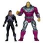 DC Multiverse - Pack de 2 figurines Megafig Mongul vs Superman (Return of Superman) 25 cm