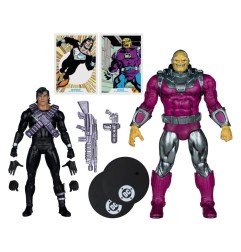 DC Comics - DC Multiverse Megafig Action Figure 2-Pack Mongul vs Superman (Return of Superman) 25 cm