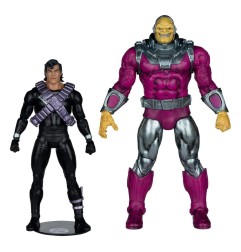 DC Comics - DC Multiverse Megafig Action Figure 2-Pack Mongul vs Superman (Return of Superman) 25 cm