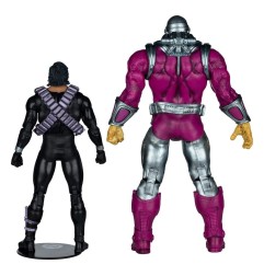 DC Multiverse - Pack de 2 figurines Megafig Mongul vs Superman (Return of Superman) 25 cm