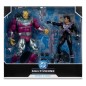 DC Multiverse - Pack de 2 figurines Megafig Mongul vs Superman (Return of Superman) 25 cm