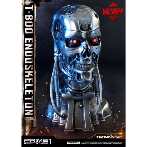 Terminator - Buste High Definition 1/2 T-800 Endoskeleton Head 22 cm