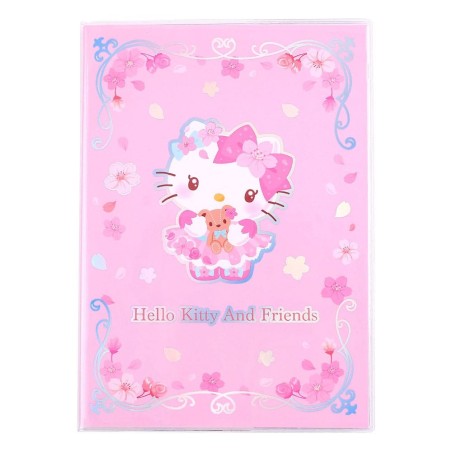 Hello Kitty - Carnet Hello Kitty & Friends Sakura Series Holographic Checkered
