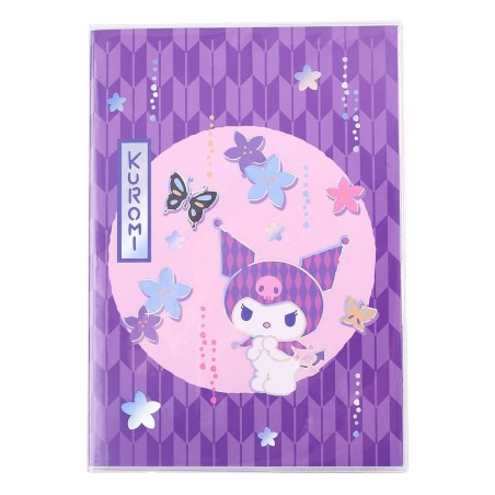 Sanrio - Notebook Kuromi Japanese Holographic Checkered
