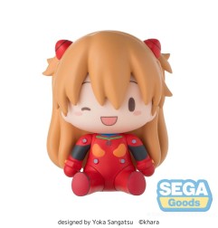 Evangelion - : New Theatrical Edition Fuwa Petit Chibi Figure Asuka Plug Suit 8 cm
