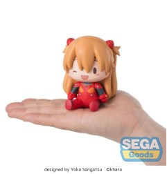 Evangelion: New Theatrical Edition - Figurine Fuwa Petit Chibi Asuka Plug Suit 8 cm