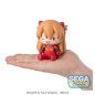 Evangelion: New Theatrical Edition - Figurine Fuwa Petit Chibi Asuka Plug Suit 8 cm