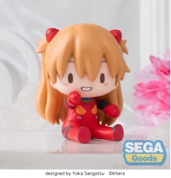 Evangelion: New Theatrical Edition - Figurine Fuwa Petit Chibi Asuka Plug Suit 8 cm