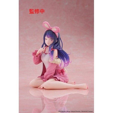 Oshi no Ko - PVC Statue Desktop Cute Figure Ai (Rabbit Room Wear ver.) 13 cm