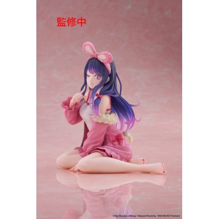 Oshi no Ko - PVC Statue Desktop Cute Figure Ai (Rabbit Room Wear ver.) 13 cm