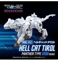 Zoids - Figurine Zoids Plastic Model Kit 1/100 RMZ-012 Hell Cat Tirol 14 cm
