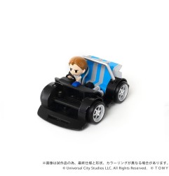 Fast & Furious - Véhicule Fast & Furious avec mini figurine Q-Village Nissan Skyline GT-R (R34) 9 cm