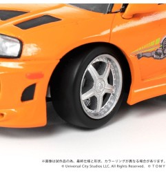 Fast & Furious - Véhicule Fast & Furious avec mini figurine Q-Village Toyota Supra JZA80 9 cm