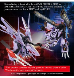 Zoids - Model Kit Accesoory Set AM-Z01CP Berserk Fury Sturm & Jagd Unit