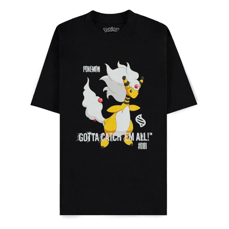 Pokémon - T-Shirt Mega Evolutions Mega Pharamp Gotta Catch Em All