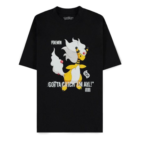 Pokémon - T-Shirt Mega Evolutions Mega Pharamp Gotta Catch Em All