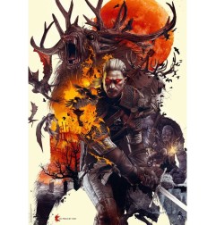 The Witcher - Puzzle Monsters (1000 pièces)