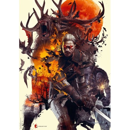 The Witcher - Puzzle Monsters (1000 pièces)