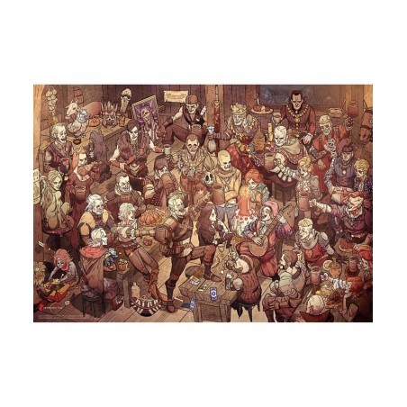 The Witcher - Puzzle Birthday (1000 pièces)