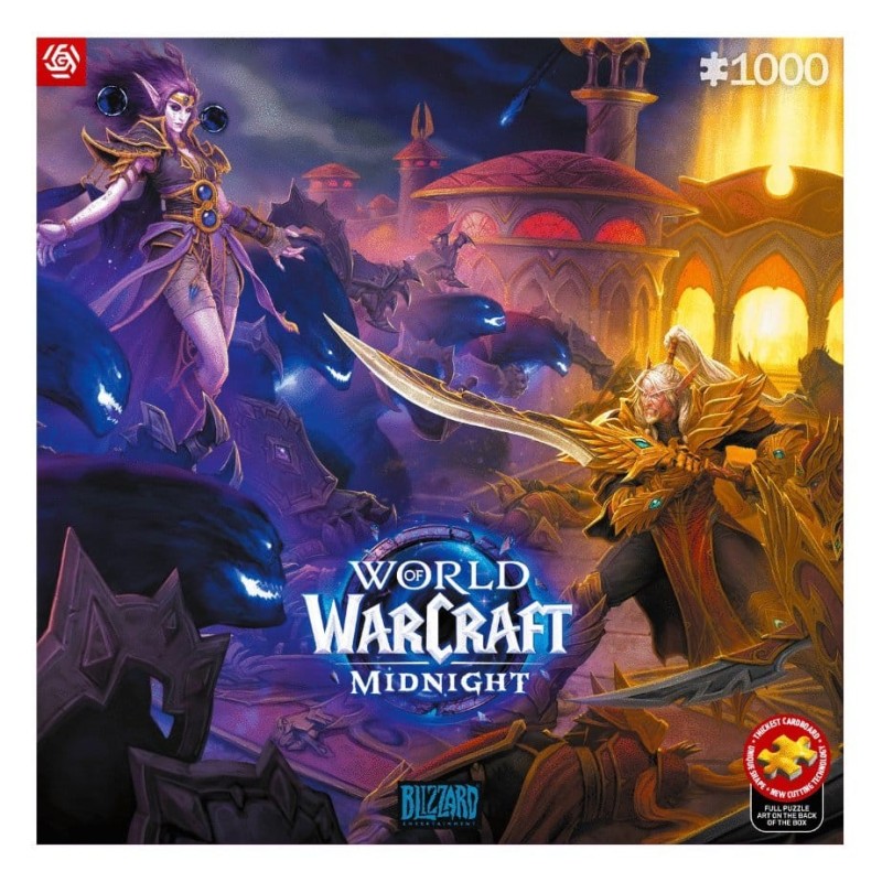 World of Warcraft - Puzzle Midnight Against the Void (1000 pièces)
