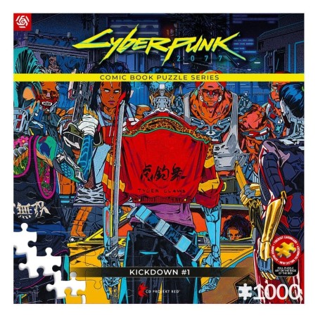 Cyberpunk 2077 - Puzzle Kickdown (1000 pièces)