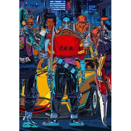 Cyberpunk 2077 - Puzzle Kickdown (1000 pièces)