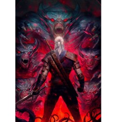 The Witcher - Puzzle Corvo Bianco (1000 pièces)