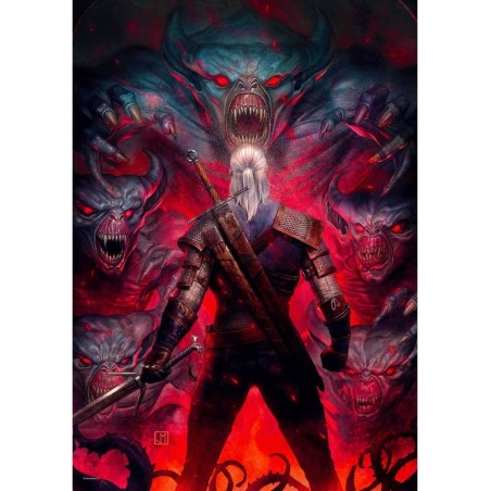 The Witcher - Puzzle Corvo Bianco (1000 pièces)