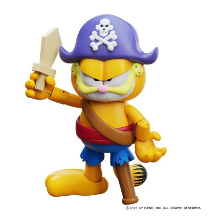 Garfield - Pack 2 figurines Pirate Garfield et Pirate Odie