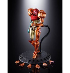 Metroid Prime 4: Beyond - Figurine Diecast Chogokin Samus Aran LED 21 cm