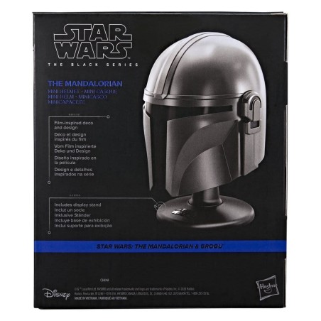 Star Wars - : The Mandalorian & Grogu Black Series Mini Helmet The Mandalorian
