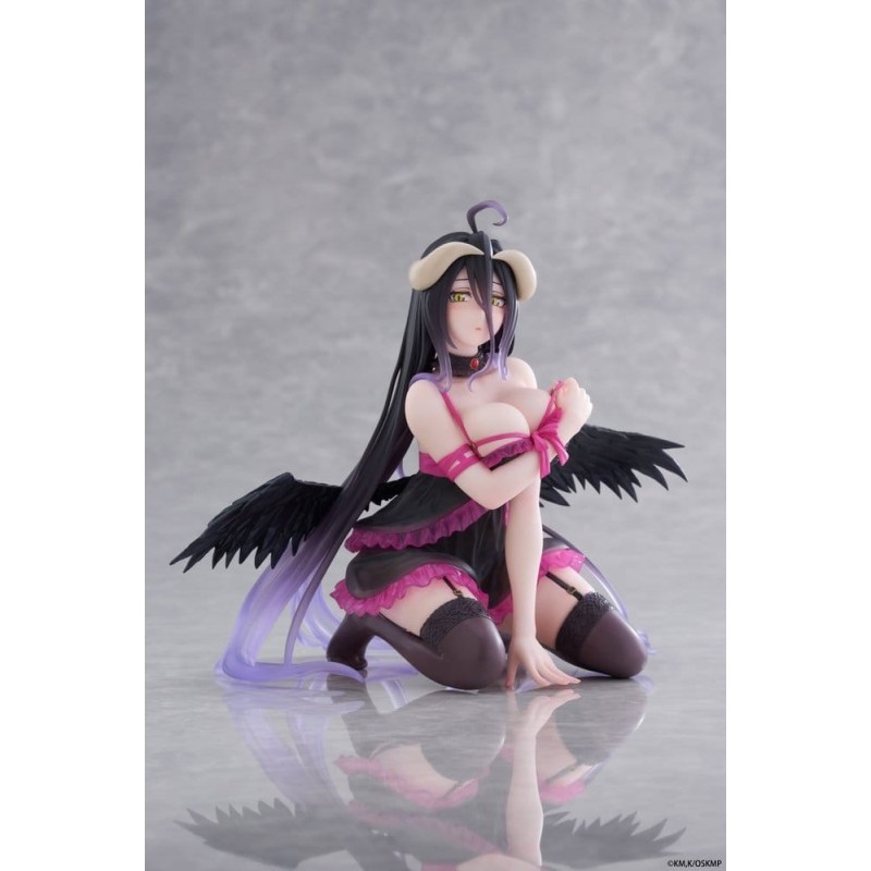 Overlord - Figurine Desktop Cute Albedo (Negligee ver.) 13 cm
