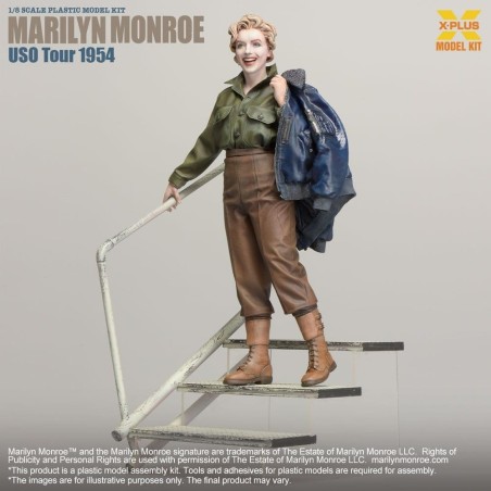 Marilyn Monroe - Figurine Plastic Model Kit 1/8 (Reproduction) 26 cm