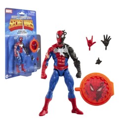 Secret Wars Marvel Legends - Figurine Spider-Man (Alien Costume) 15 cm