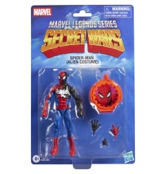 Secret Wars Marvel Legends - Figurine Spider-Man (Alien Costume) 15 cm